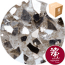 Glass Glitter - Metallic Silver - Coarse - 7790/C